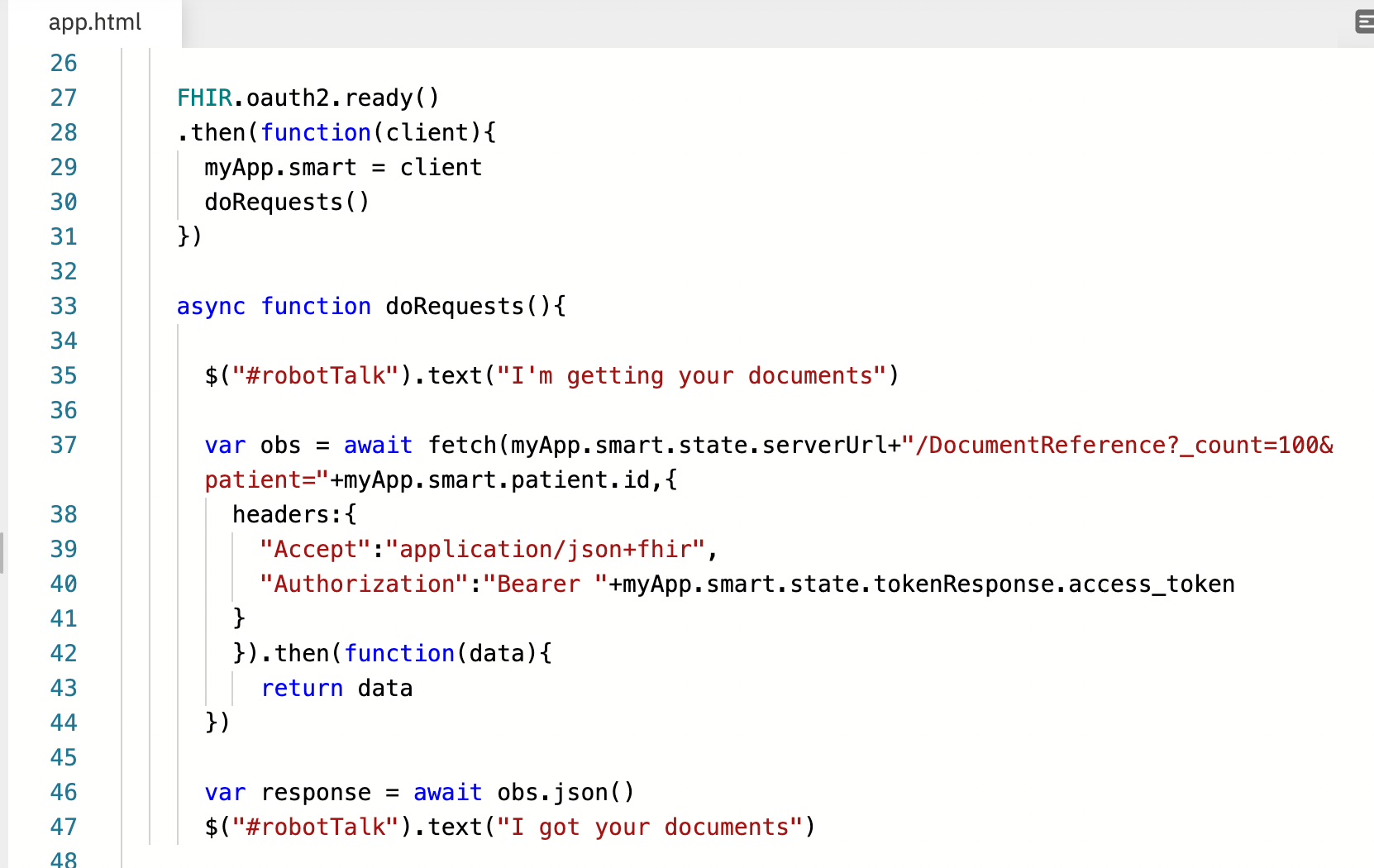 Build an AWS Medical Comprehend "AI" Patient Facing FHIR App